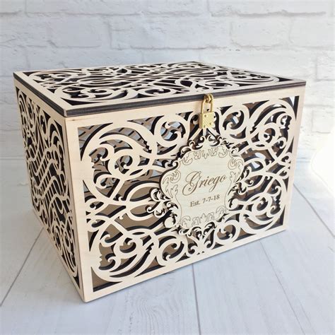 old metal tool box for wedding cards|Metal Wedding Card Boxes .